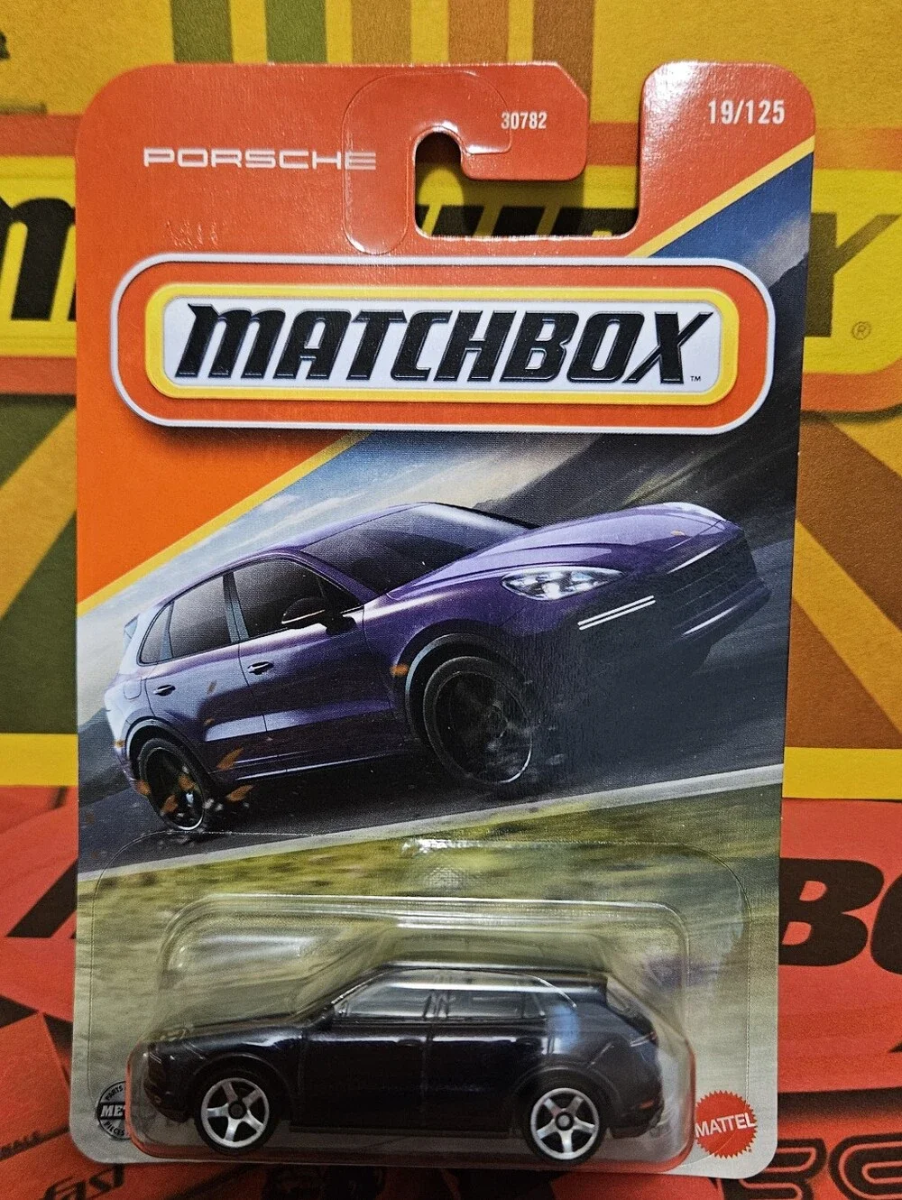Matchbox Porsche Cayenne SUV - Deep Purple